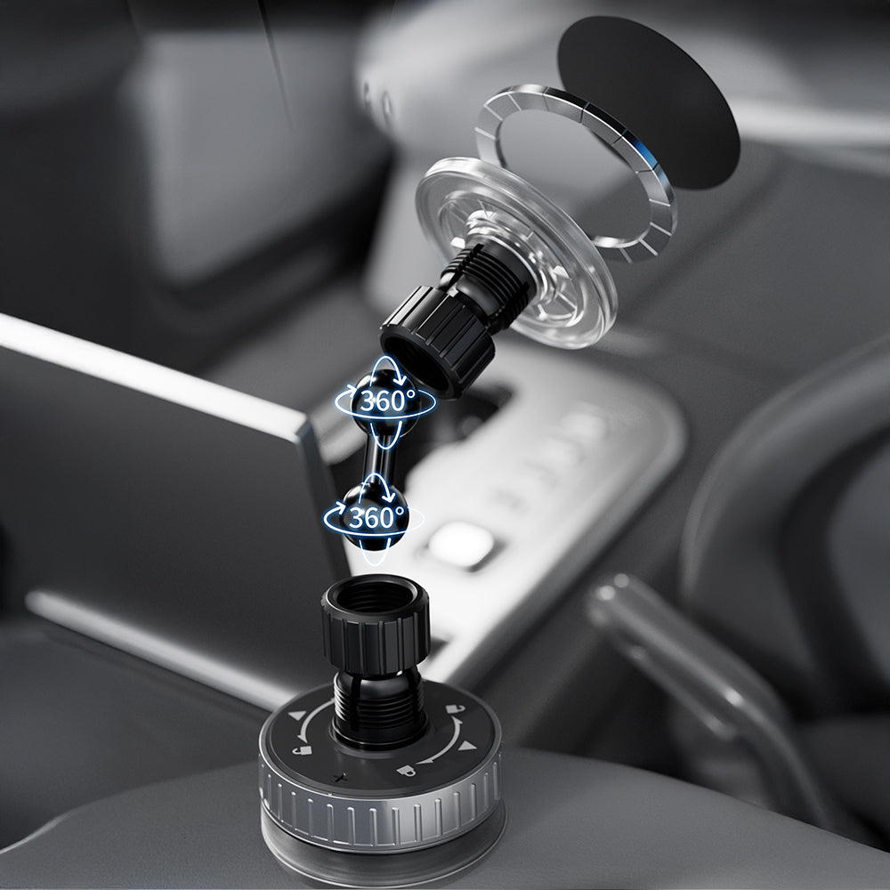 Lenyes CR192 Vakum Özellikli 360 Derece Dönebilen Magnetik Telefon Tutucu Lenyes CR192 Vakum Özellikli 360 Derece Dönebilen Magnetik Telefon Tutucu